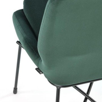 Фото1.Кресло Halmar K-454 Темно-зеленый